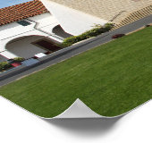 Santa Barbara Spaanse missie, Californië Poster (Hoek)