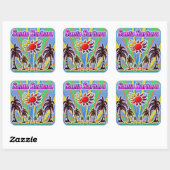 Santa Barbara Summer Love Sticker (Vel)