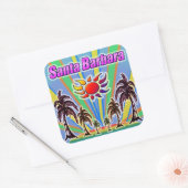 Santa Barbara Summer Love Sticker (Envelop)