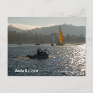 Santa Barbara Sunset Products, Californië Briefkaart