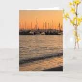 Santa Barbara Sunset Vouwkaart Kaart (Gele Bloem)