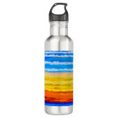 Santa Barbara Sunset waterfles Waterfles (Voorkant)