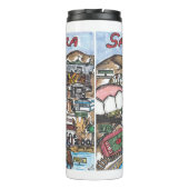 Santa Barbara Thermal Tumbler Thermosbeker (Achterkant)