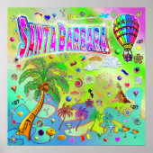 Santa Barbara Tijdloos Melody Poster (Voorkant)
