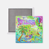 Santa Barbara Timeless Melodie Magneet (Voorkant / Achterkant)