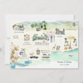 Santa Barbara | Trouwweekend Itinerary Kaart (Voorkant)