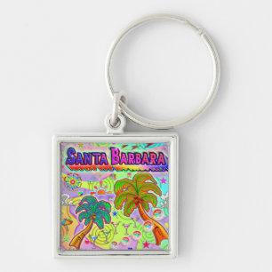 Santa Barbara Vacation Target Sleutelhanger