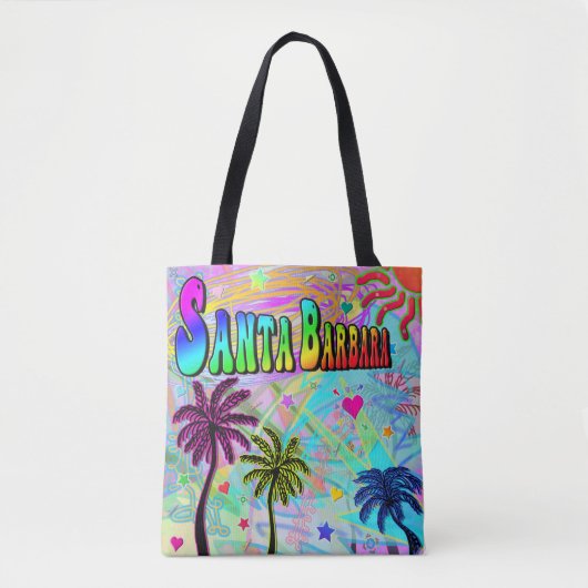 Santa Barbara Vivid Romance Canvas tas (Voorkant)