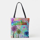 Santa Barbara Vivid Romance Canvas tas (Achterkant)