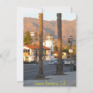 Santa Barbara vuurtoren, Californische kaart