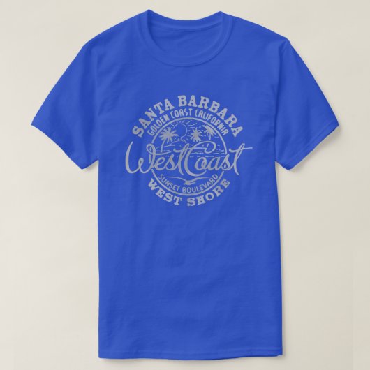 SANTA BARBARA WEST SHORE T-Shirt (Design voorkant)