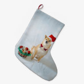 Santa Barkley kerststkoning Grote Kerstsok (Voorkant (Hangend))