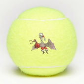 Santa Bat Penn tennis balls Tennisballen (Voorkant)