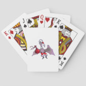 Santa Bat Poker speelkaarten (Achterkant)