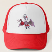 Santa Bat trucker hoed Trucker Pet (Voorkant)