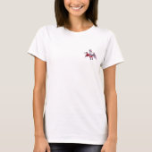 Santa Bat vrouwen wit T-shirt (Voorkant)