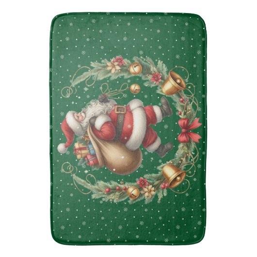  Santa Bath Mat (Voorkant Verticaal)
