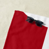 Santa Beach handdoek (In situ)