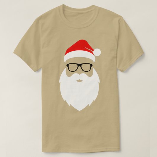 Santa Beard 2 T-shirt (Design voorkant)
