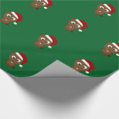 Santa Beaver Cadeaupapier (Hoek)