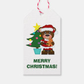 Santa Beer Holiday Cadeaulabel (Voorkant)