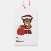 Santa Beer Holiday Cadeaulabel (Achterkant)