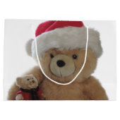 Santa beer met weinig beer groot cadeauzakje (Achterkant)