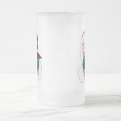 Santa Beer Mok Feestelijke Kerstmis Santa Glasses  (Center)