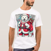 Santa beer t-shirt (Voorkant)