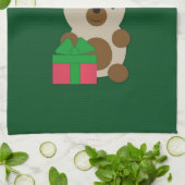 Santa Beer Theedoek (Gevouwen)