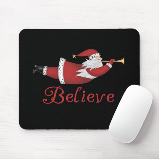 Santa Believe Muismat (Met muis)