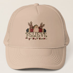 Santa Believe T-shirts en cadeautjes Trucker Pet