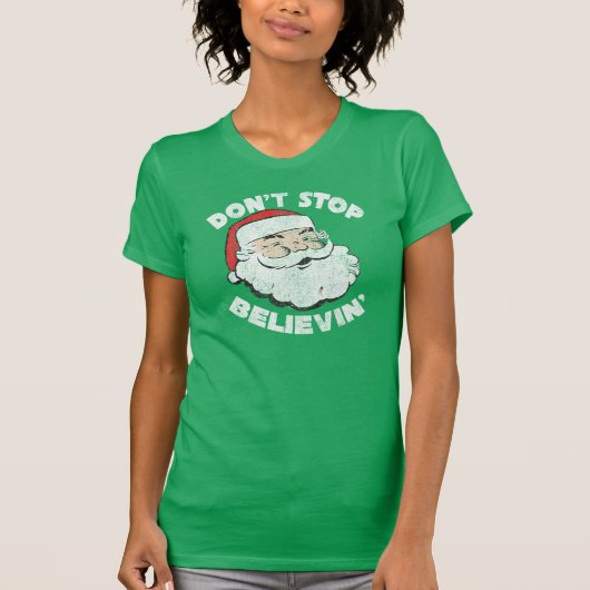 Santa Bella Canvas Shirt (Voorkant)