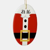 Santa Belly Belt Ornament (Rechts)