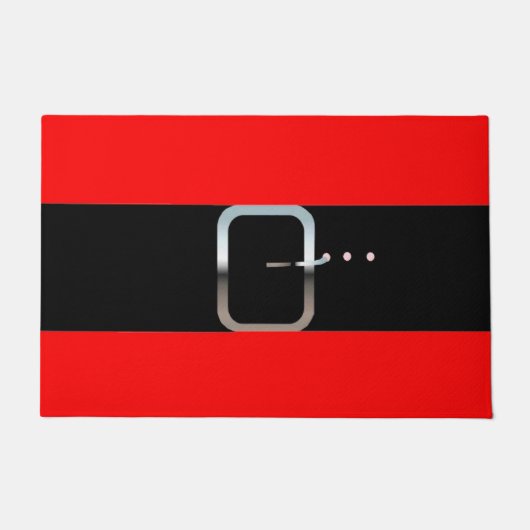 Santa Belly Deurmat (Voorkant)