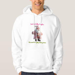 Santa Belly lacht Hoodie