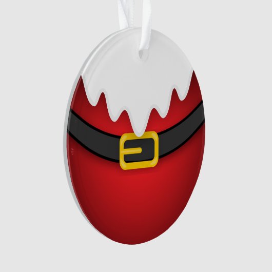 Santa Belly Ornament (voorkant)