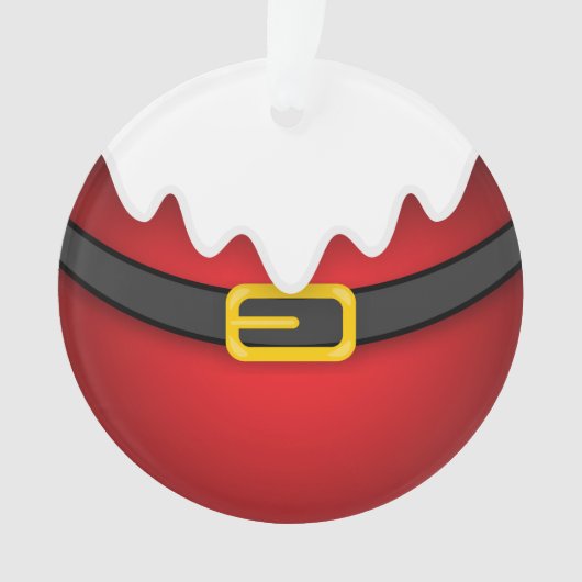 Santa Belly Ornament (voorkant)