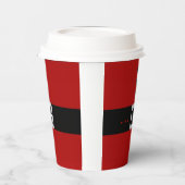 Santa Belly Paper Cup Papieren Bekers (Links)