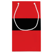 Santa Belt Buckle Belly Red Black Yellow Kerstmis Klein Cadeauzakje (Achterkant)