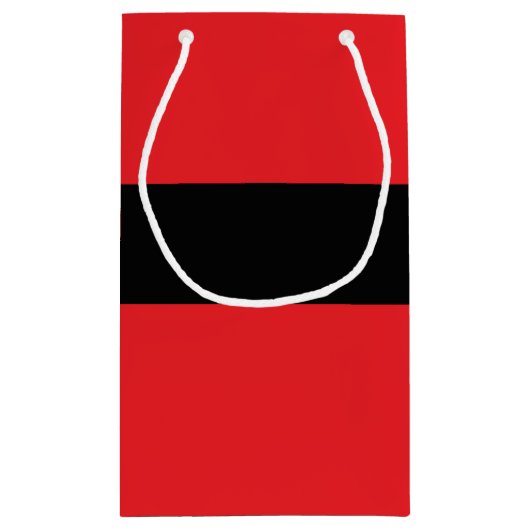 Santa Belt Buckle Belly Red Black Yellow Kerstmis Klein Cadeauzakje (Achterkant)