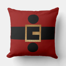 Santa Belt Christmas – Festive Holiday Gift Kussen