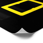 Santa Belt Funny Cute Halloween Christmas Costume Poster (Hoek)