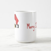 Santa Belt Mug – Ho Ho Ho and Merry Christmas Koffiemok (Center)
