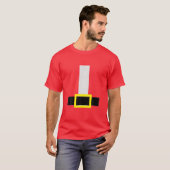 Santa Belt Red Costume Halloween voor Kerstmis P T-shirt (Voorkant volledig)