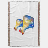 Santa Beren Deken (Voorkant Verticaal)