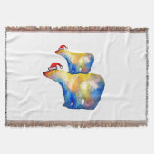 Santa Beren Deken (Voorkant)