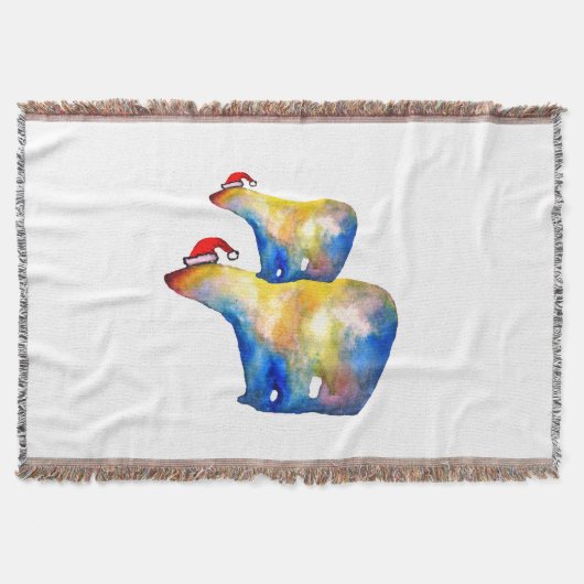 Santa Beren Deken (Voorkant)