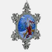 "Santa, Beste" Ornament (Links)