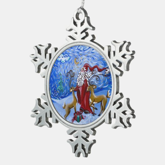 "Santa, Beste" Ornament (Rechts)